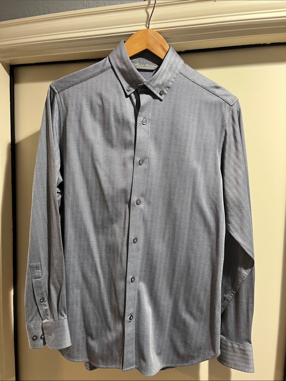 Daniel Cremieux Button-Down Dress Shirt - Light Grey